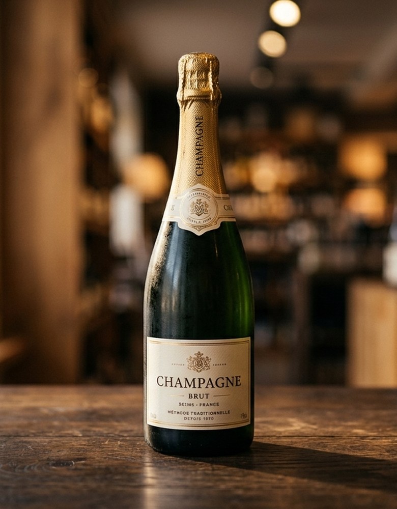 Bottle of champagne